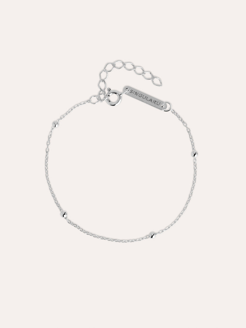 Pulseira Dots Prata