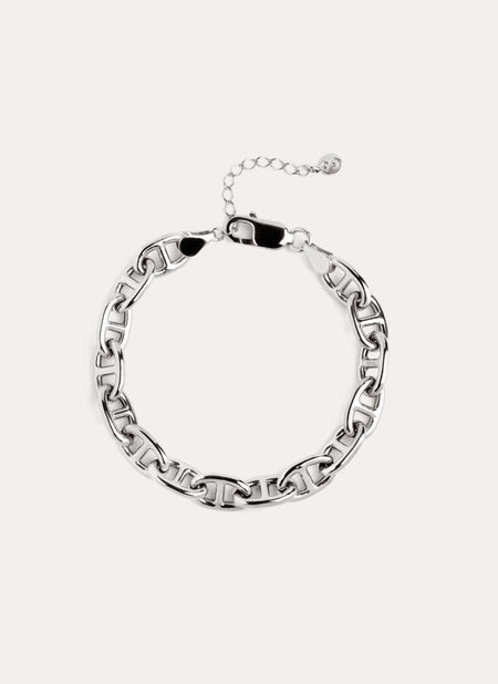Pulsera Maillón Sailor Plata