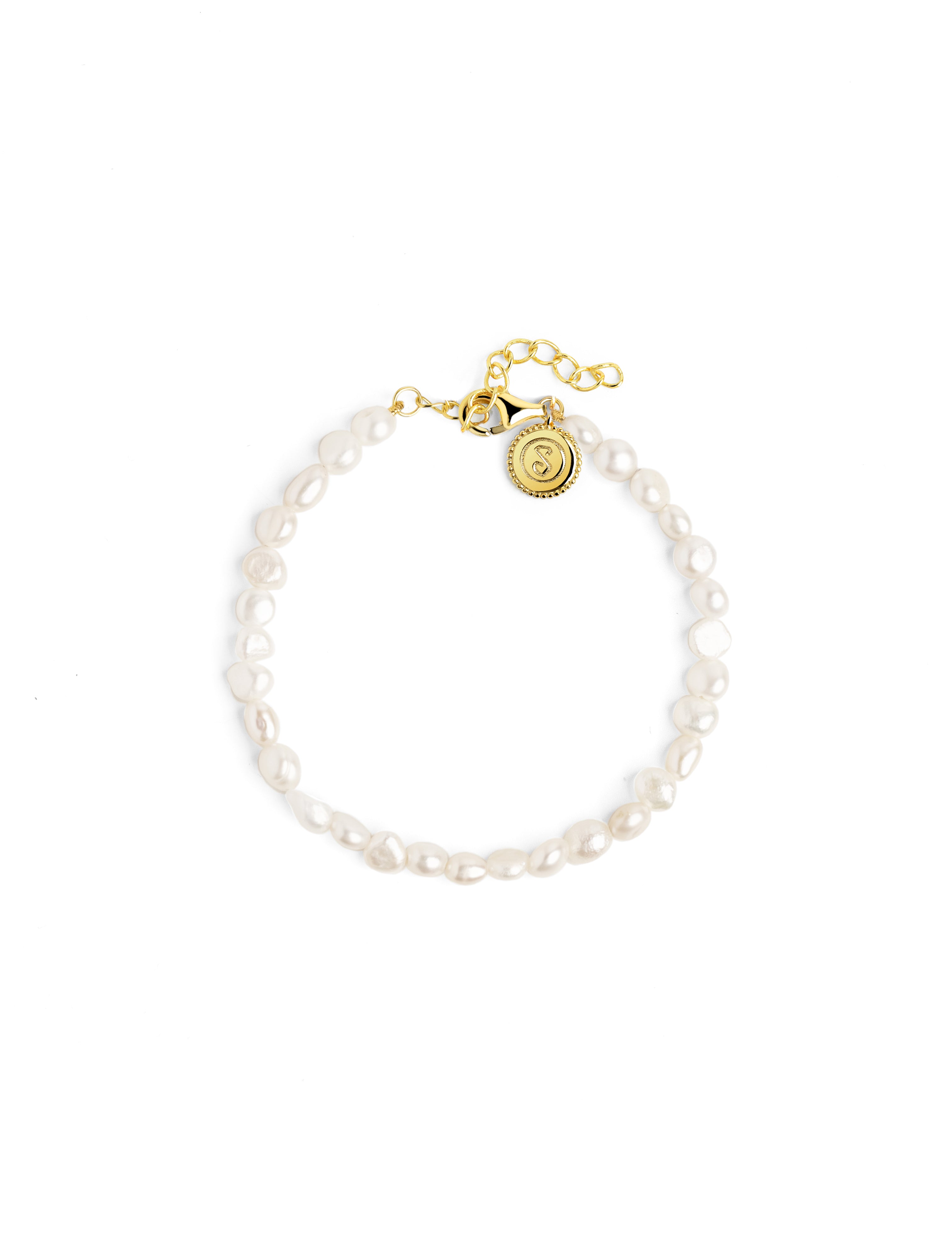 Pulsera Pearls Sizes Oro