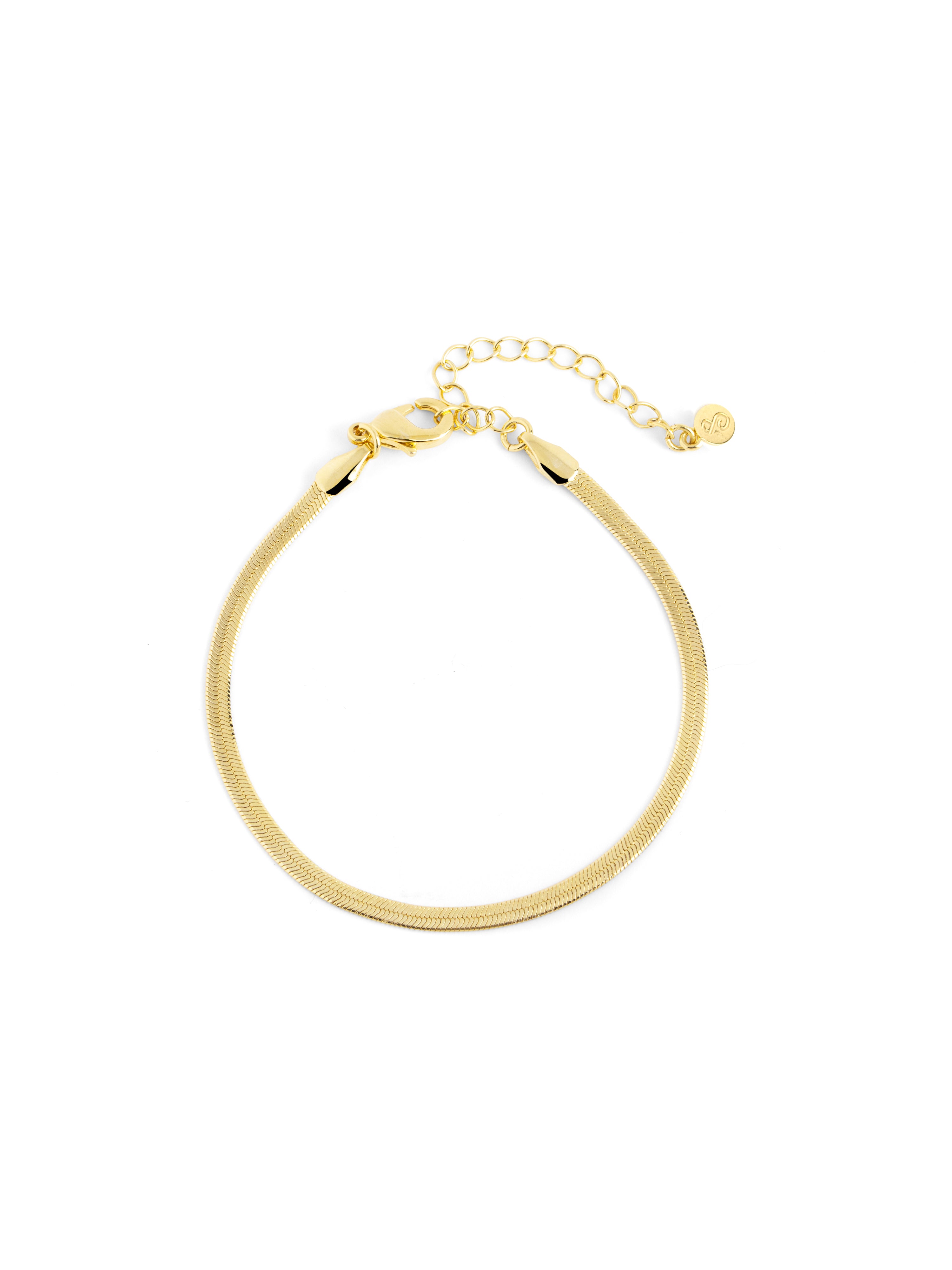 Pulsera Lisse S Baño Oro