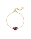 Pulsera Syra Drop Plata Baño Oro