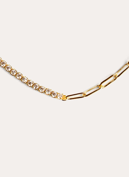 Chic Riviere Gold Necklace