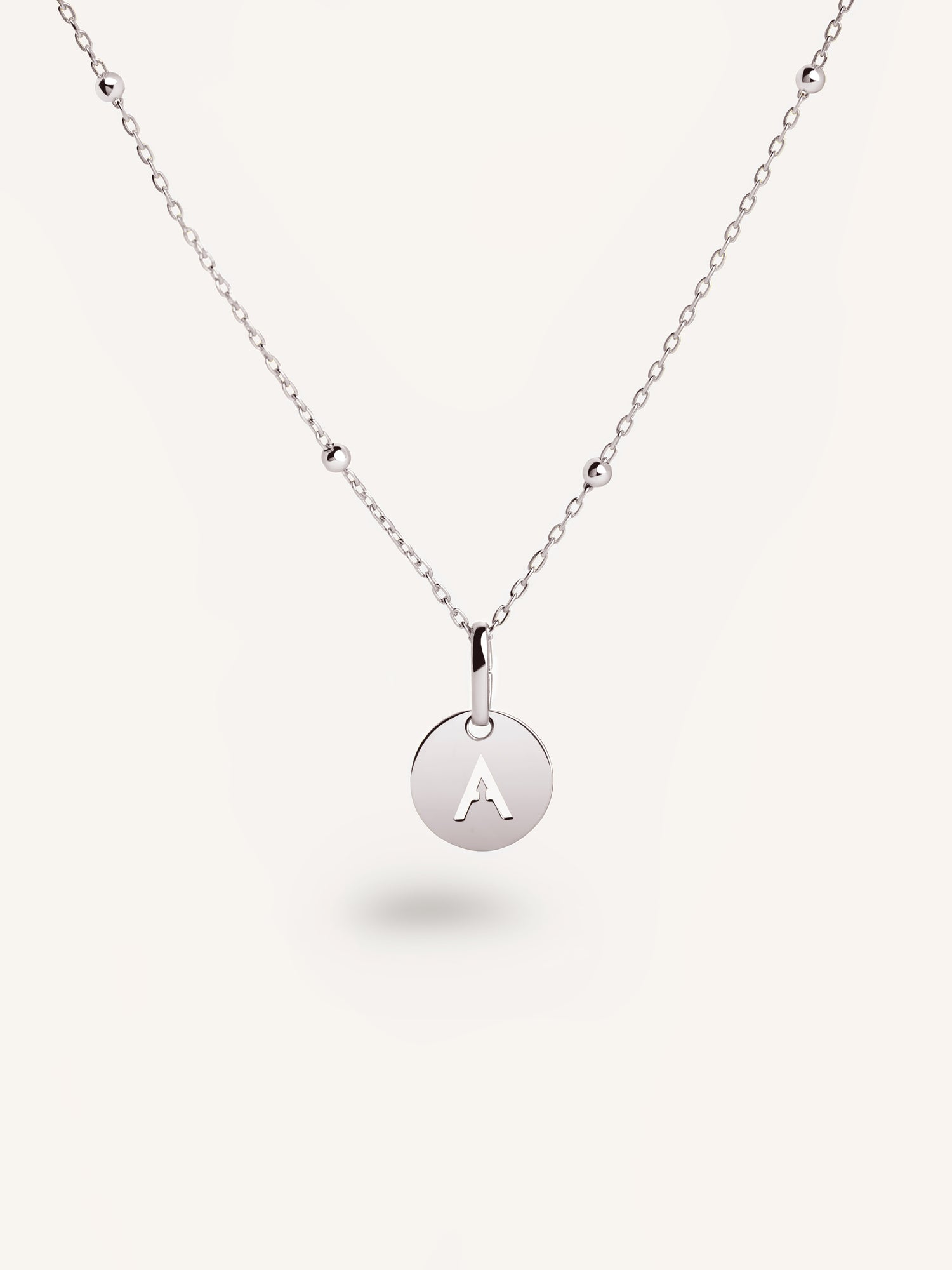 collares plata personalizados