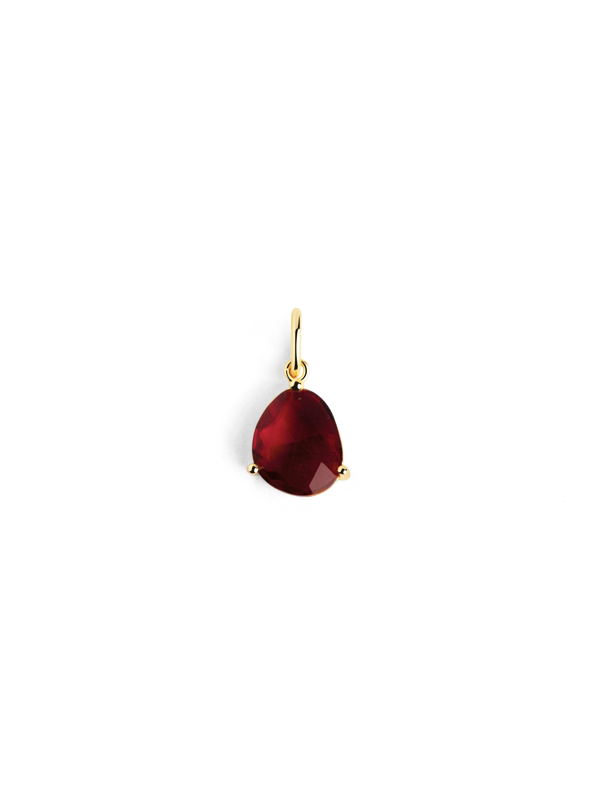 Birthstones Gold Charm
