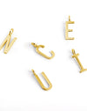Inicial Collar Personalizado Letters Oro N